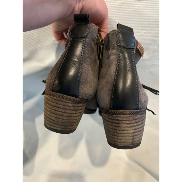 Pikolinos Suede Booties Boots Womens Size 40 - Picture 5 of 8